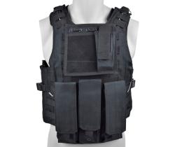 ROYAL TACTICAL PROFESSIONAL VEST WITH 6 BLACK POCKETS