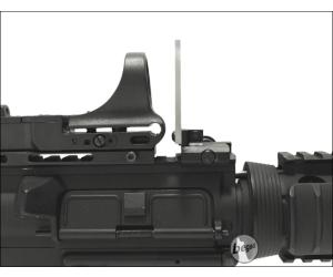 Pacchetto Completo con Accessori - Fucile per Softair, Swiss Arms Modello  S.A.S 12 Sniper, a Molla, 0,5 Joule, Colore Nero, Ricarica Manuale :  : Sport e tempo libero