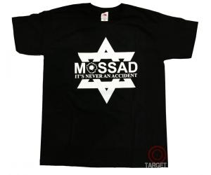 T-SHIRT "MOSSAD" BLACK