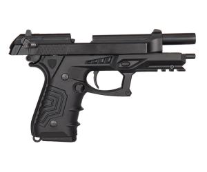 target-softair it p1067764-evolution-pistola-e911-defender-tan-full-metal-scarrellante 013