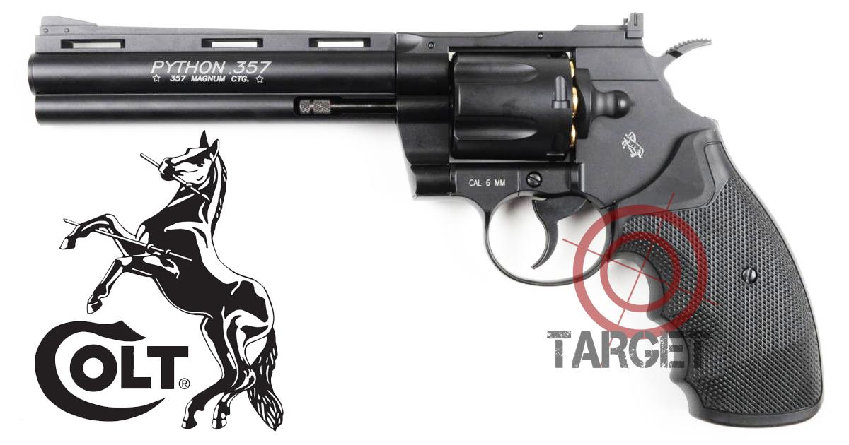 Colt Python Full Metal .357 Magnum High Power Airsoft CO2 Revolver