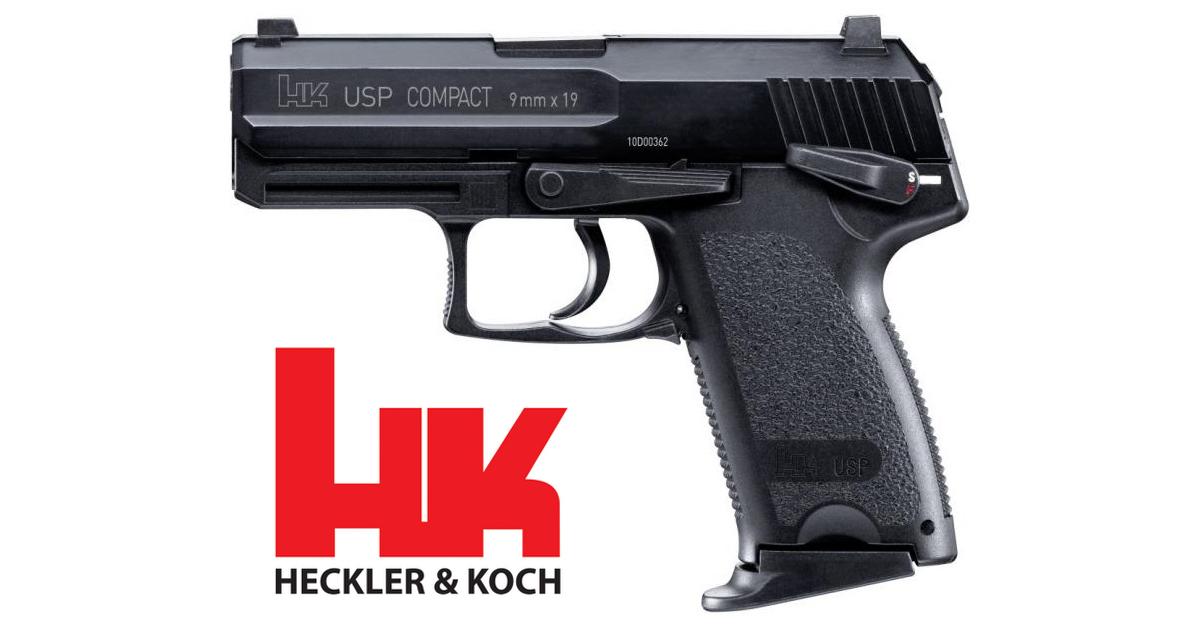 Umarex Heckler & Koch USP Compact Gas Blowback Pistol - DEFCON AIRSOFT
