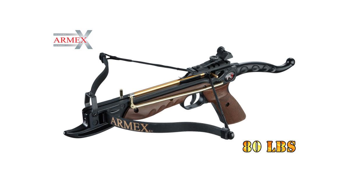  Cobra System Self Cocking Pistol Tactical Crossbow, 80-Pound  (3 Arrows and 1 String) : Sports & Outdoors
