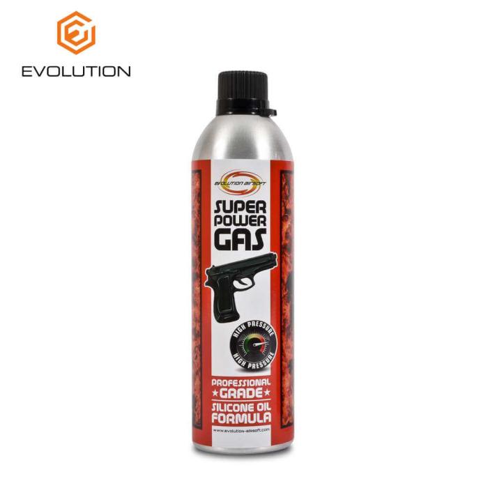 EVOLUTION SUPER POWER GREEN GAS 500ML WITH SILICONE