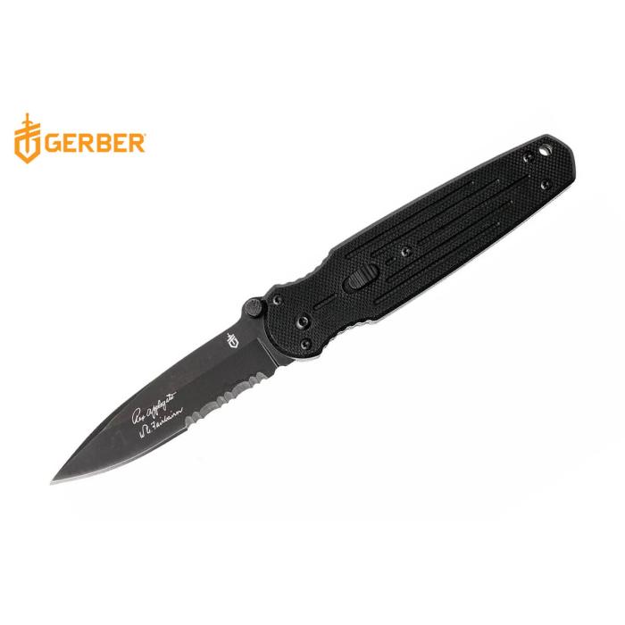 GERBER KNIFE MINI COVERT ASSISTED WIRE BLADE COMBINED