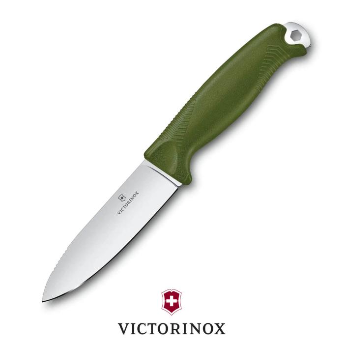 VICTORINOX VENTURE KNIFE OLIVE GREEN