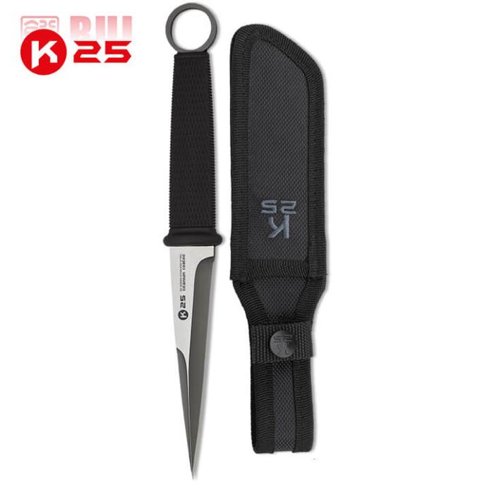 K25 COLTELLO DA LANCIO BOOT KNIFE CON FODERO