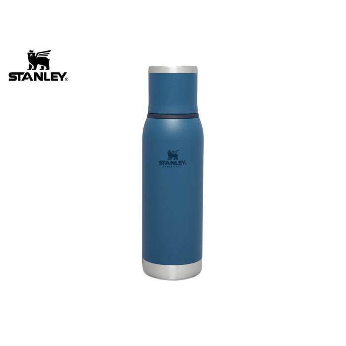 STANLEY CLASSIC ADVENTURE TO-GO STAINLESS STEEL VACUUM BOTTLE 750ML ABYSS