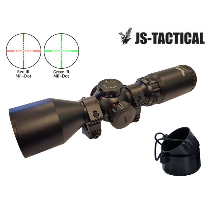 3-9X42 COMPACT OPTIC WITH ILLUMINATED RETICLE