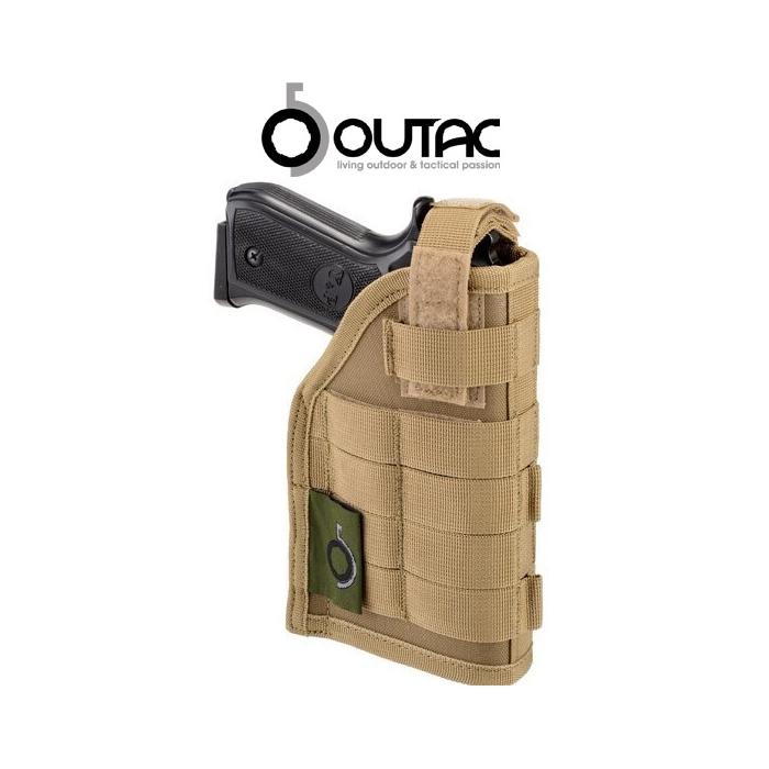 OUTAC HOLSTER FOR MOLLE PLUS COYOTE TAN