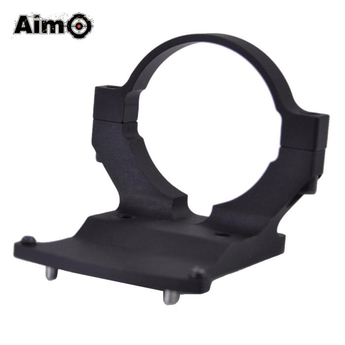 AIM-O MOUNT FOR MINI RED DOT ON BLACK ACOG OPTICS
